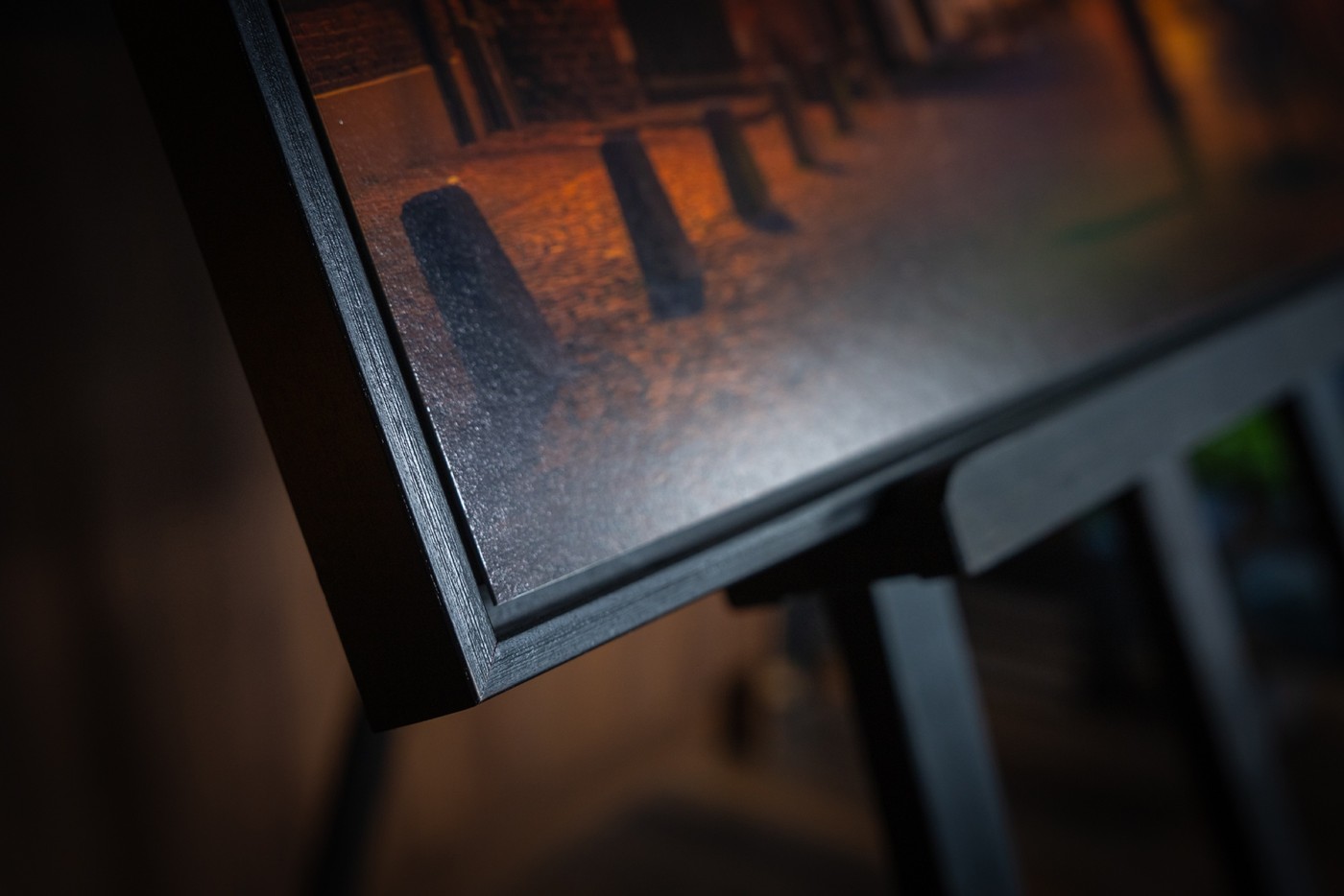 Wooden frame on Hahnemühle