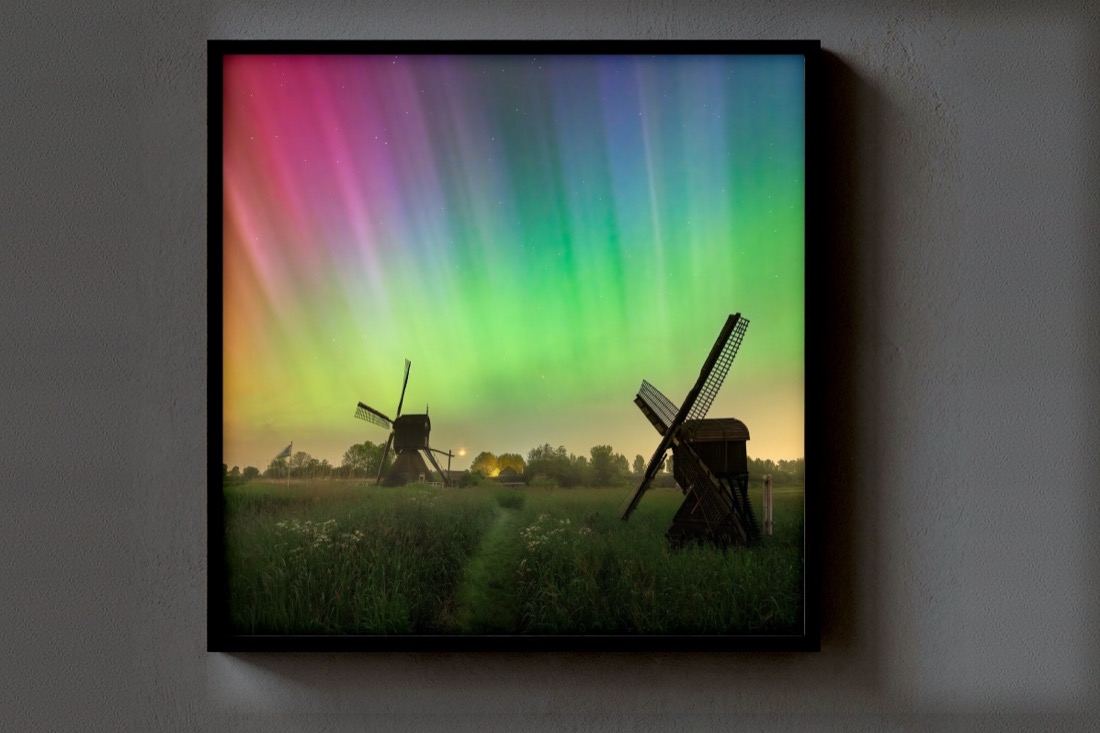 Aurora Windmills