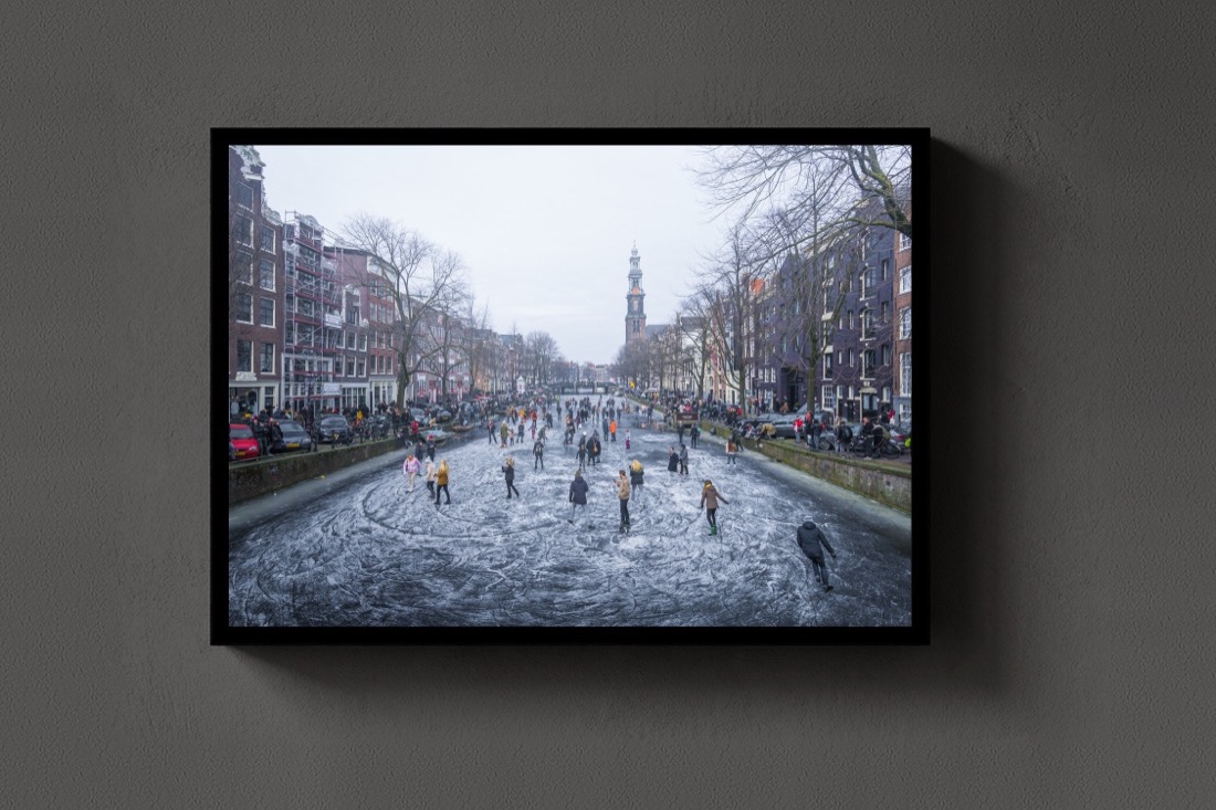 Skating in Amsterdam