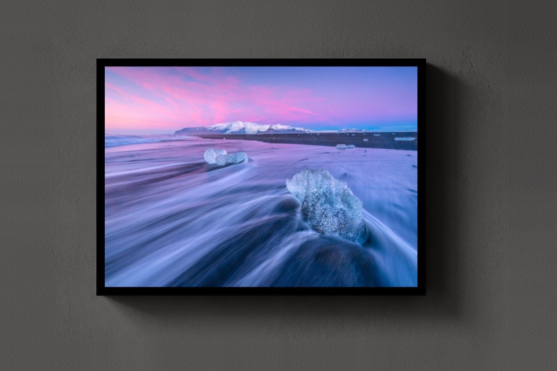 Ice on Pink