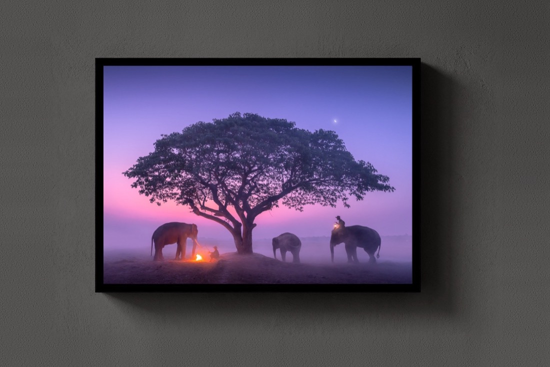 Twilight with Giants